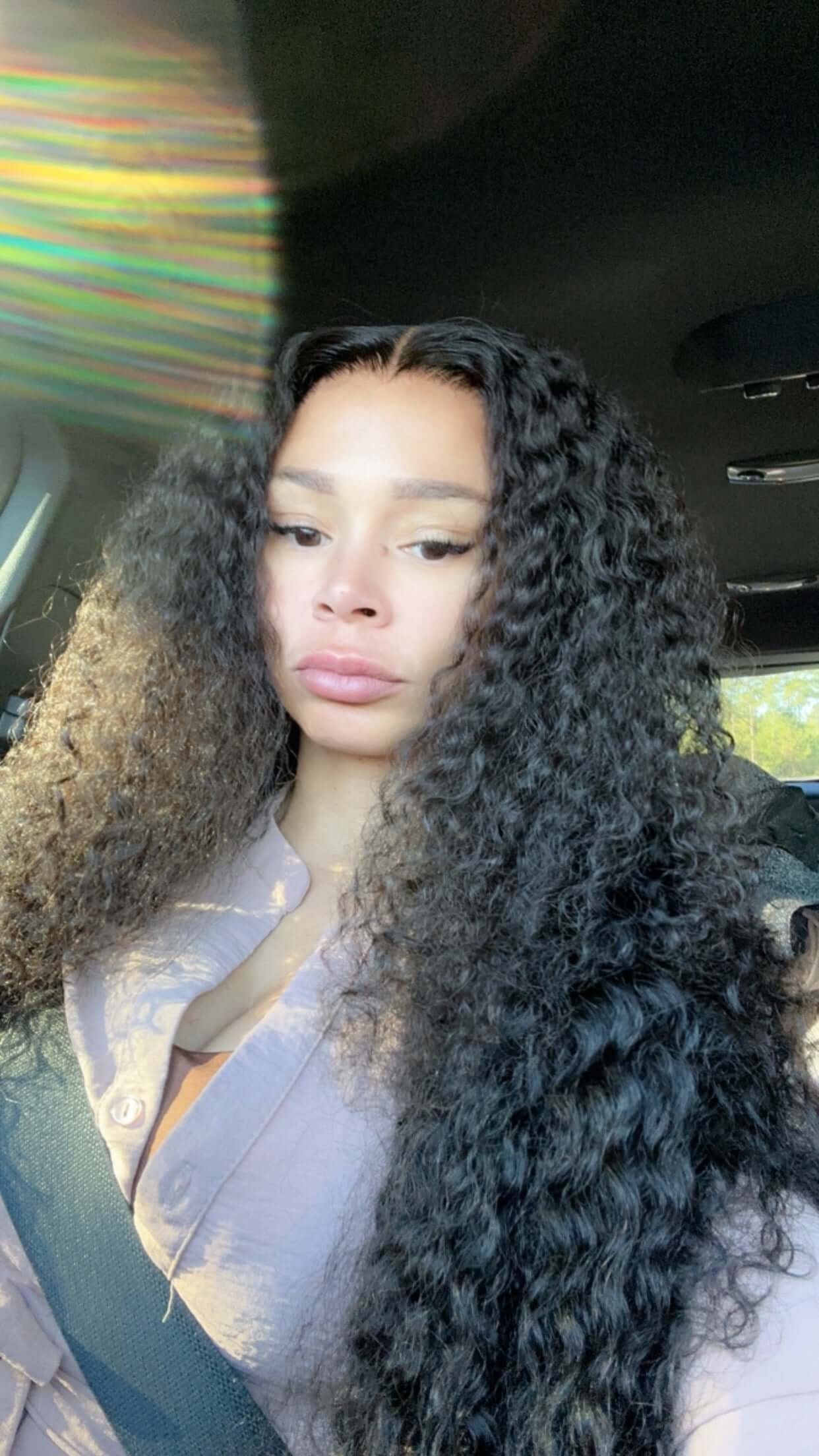 Spanish curly Lace Frontal Wig