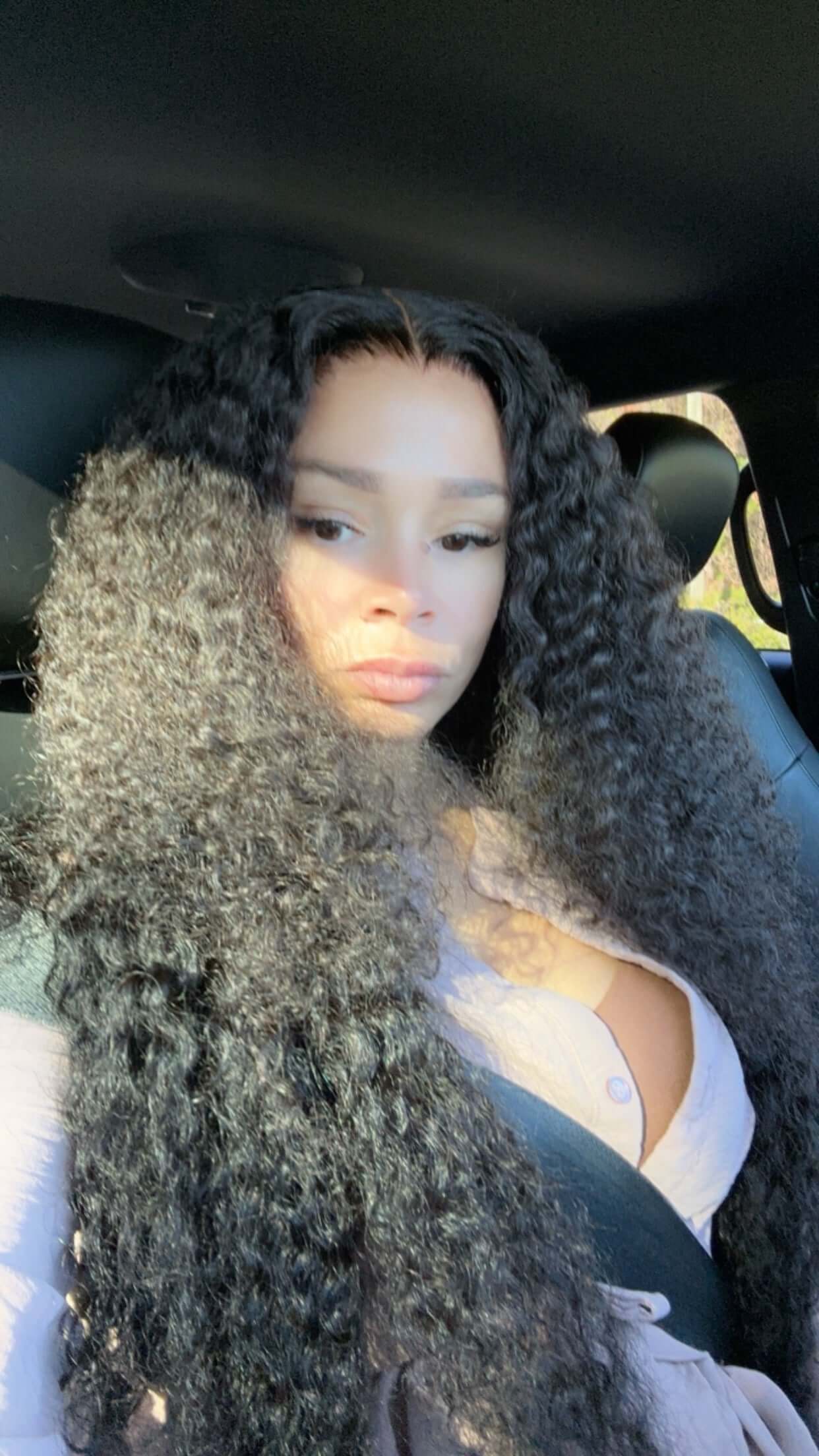 Spanish curly Lace Frontal Wig