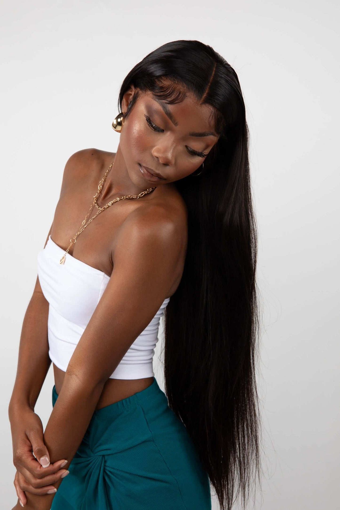 Luxury Straight Lace Frontal wig